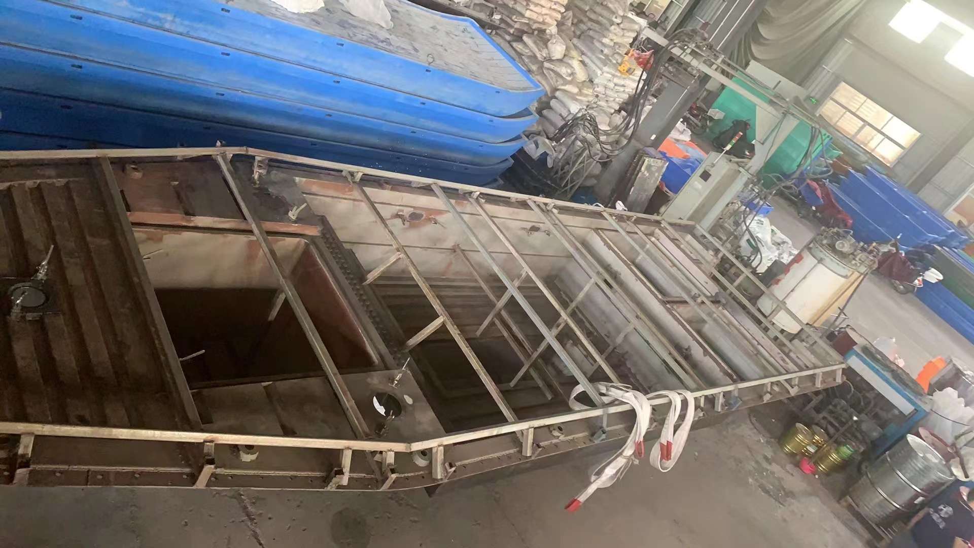 British customer's newly designed ship shape - mold completed